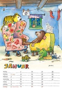 Janosch Tigerentenkalender 2022