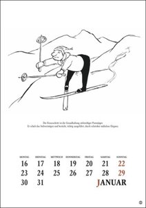 Loriot Heile Welt Halbmonatskalender 2023