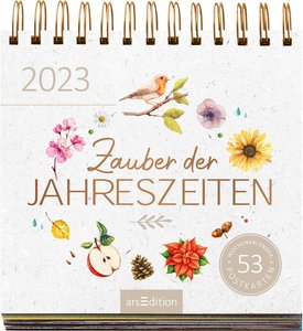 Postkartenkalender Zauber der Jahreszeiten 2023