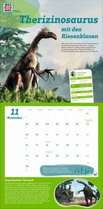 WAS IST WAS Dinosaurier Broschurkalender 2026