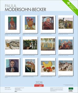 Paula Modersohn-Becker Kalender 2026