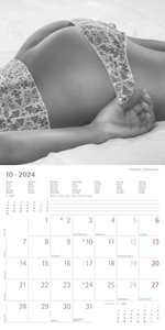 Feminine 2024 - Broschürenkalender 30x30 cm (30x60 geöffnet) - Kalender mit Platz für Notizen - Feminin - Bildkalender - Wandplaner - Erotikkalender