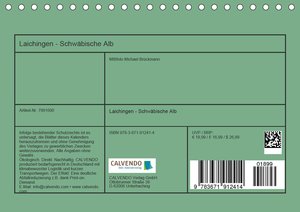 Laichingen - Schwäbische Alb (Tischkalender 2021 DIN A5 quer)