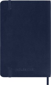 Moleskine 12 Monate Wochen Notizkalender 2024, Pocket/A6, Saphir
