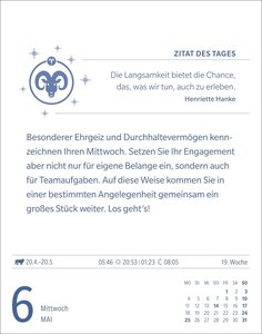 Widder Sternzeichenkalender 2026