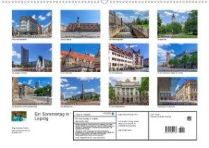 Ein Sommertag in Leipzig (Premium, hochwertiger DIN A2 Wandkalender 2021, Kunstdruck in Hochglanz)