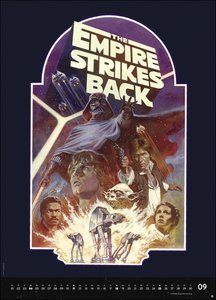 Star Wars Filmplakate Edition Kalender 2022
