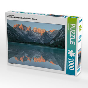 CALVENDO Puzzle Ein Motiv aus dem Kalender Dolomiten, Alpenparadies im Norden Italiens 1000 Teile Puzzle quer