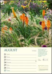 Ein Jahr in meinem Garten – Wochenkalender 2023 – Garten-Kalender mit 53 Blatt – Format 21,0 x 29,7 cm – Spiralbindung
