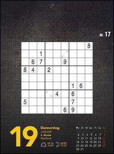 Stefan Heine ESCAPE Sudoku Level 3 2023 - Tagesabreißkalender - 11,8x15,9 - Rätselkalender - Knobelkalender