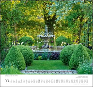 Englische Gärten 2023 – DUMONT Garten-Kalender – mit allen wichtigen Feiertagen – Format 38,0 x 35,5 cm