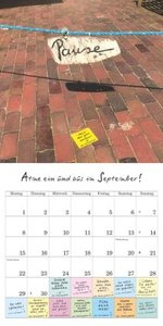 Schild-Bürger-Streiche 2025 - Von Pit Schulz - Broschürenkalender - Format 30 x 30 cm