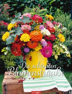 Die schönsten Blumensträuße Kalender 2026