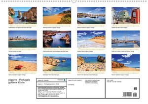 Algarve - Portugals goldene Küste (Wandkalender 2021 DIN A2 quer)
