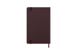 Moleskine 12 Monate Wochen Notizkalender 2024, Pocket/A6, Burgundrot
