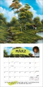 Bob Ross 2023  - Wandkalender zum Aufhängen