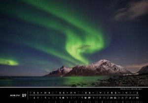 360° Nordlichter Premiumkalender 2023