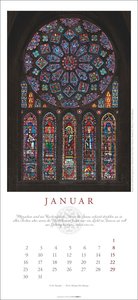Kirchenfenster Kalender 2023
