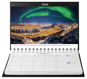 Hurtigruten - KUNTH Tischkalender 2024