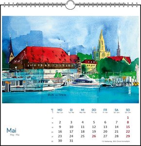 Bodensee Aquarell 2022