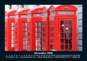 London Kalender 2022 Fotokalender DIN A5