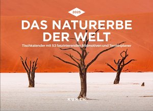 Das Naturerbe der Welt - KUNTH Tischkalender 2025