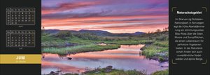 Naturparadiese Premium-Tischplaner 2026 - Wochenkalender mit 53 Fotografien