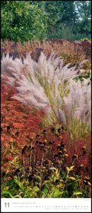 Gräser im Garten 2023 – DUMONT Wandkalender – Garten-Kalender – Hochformat 30 x 70 cm