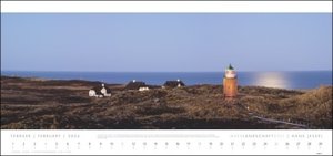 Meerlandschaft SYLT Kalender 2024. Großer Panorama-Wandkalender mit Fotos des bekannten Künstlers Hans Jessel. Meereslandschaften eingefangen in einem XXL-Fotokalender.