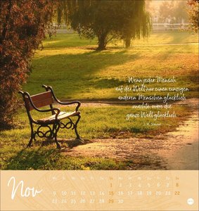 Tage voller Glück Postkartenkalender 2026