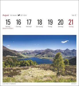Schottland Kalender 2022