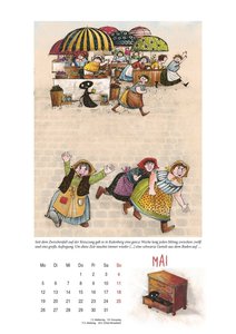 Der Otfried-Preußler-Kalender 2025 – Wandkalender für Kinder – Mit Räuber Hotzenplotz, Kleiner Hexe und Co. – 29,7 x 42 cm – Spiralbindung