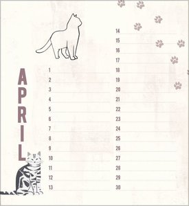 Geburtstagskalender Cats