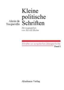 Kleine politische Schriften