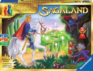Ravensburger 26424 - Sagaland - Gesellschaftsspiel für Kinder und Erwachsene, 2-6 Spieler, ab 6 Jahren, Spiel des Jahres, die besten Familienspiele