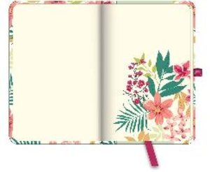 GreenLine Diary Floral 2023 - Buchkalender - Taschenkalender - 10x15