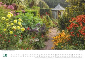 Traumhafte Gartenbeete 2025 - Fotografiert von Clive Nichols - Wandkalender - Format 42 x 29,7 cm - Mit Spiralbindung