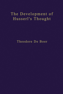 The Development of Husserl´s Thought