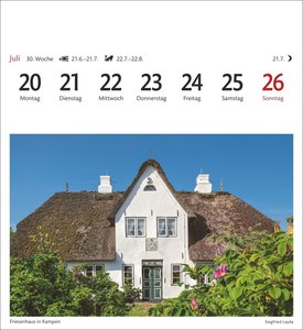 Sylt Sehnsuchtskalender 2026