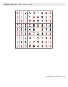 Meyers Grips-Gymnastik Tagesabreißkalender 2026