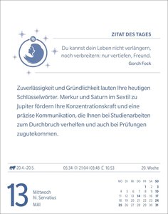 Jungfrau Sternzeichenkalender 2026