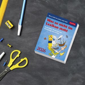 Was so nicht im Lexikon steht Tagesabreißkalender 2026