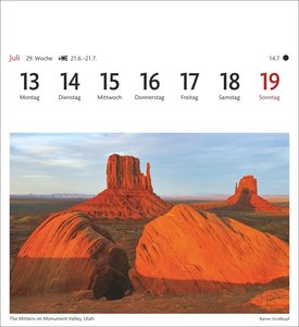 USA Sehnsuchtskalender 2026