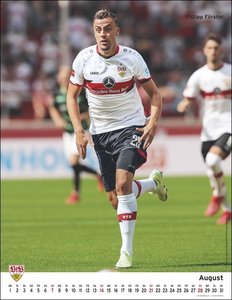 VfB Stuttgart Posterkalender 2023. Die Fußballstars im Kalender-Großformat. XXL Wandkalender mit den besten Spielerfotos des VfB Stuttgart. Perfekt für jeden Fußballfan!