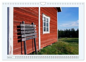 Faszination Finnland (Wandkalender 2024 DIN A4 quer), CALVENDO Monatskalender