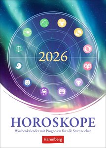 Horoskope Wochenkalender 2026