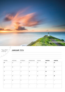 360° Neuseeland Broschürenkalender 2024