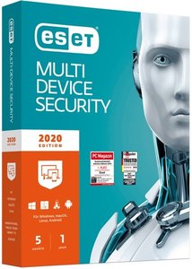 ESET Multi-Device Security 2020 Edition 5 User (Code in a Box)