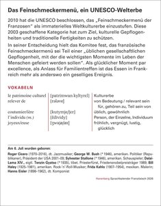 Französisch Sprachkalender 2026