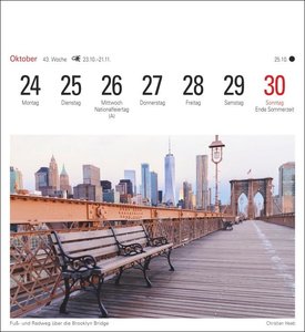 New York Kalender 2022
